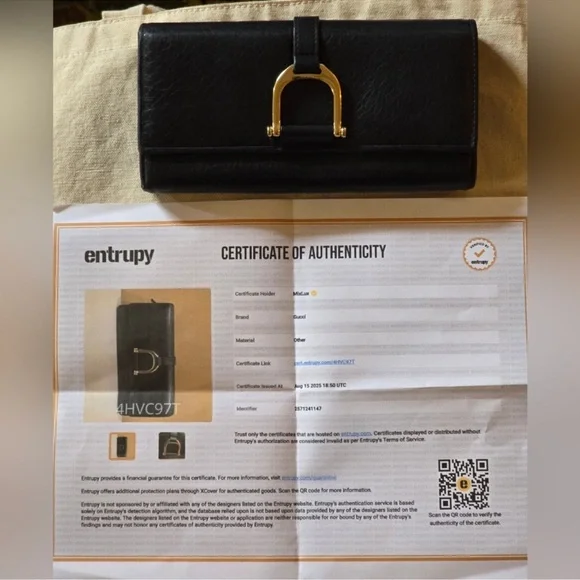 GUCCI Horsebit Trifold Black Continental Wallet - Picture 11 of 17